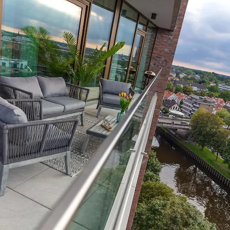 - Theview - Terrasse - Waterfront - Kostenloser Parkplatz - Wifi Apartment