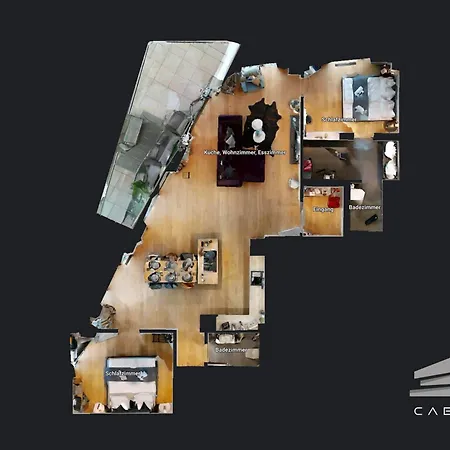 - Theview - Terrasse - Waterfront - Kostenloser Parkplatz - Wifi Appartement