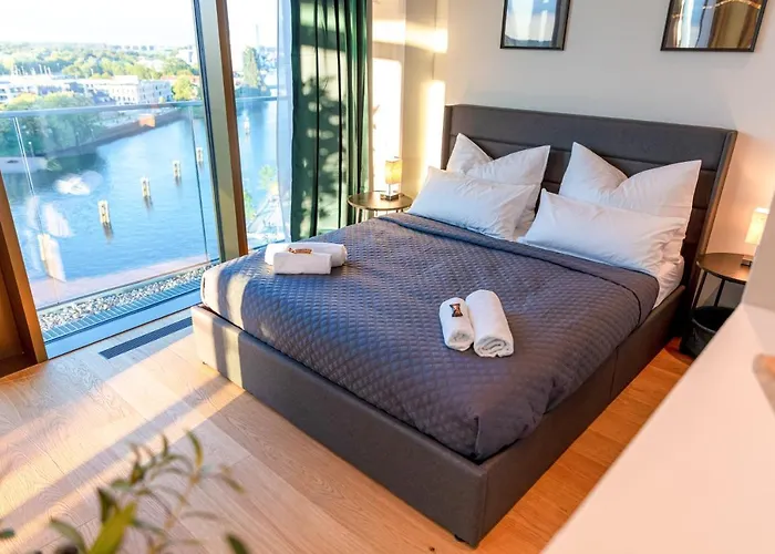 Lejlighed - Theview - Terrasse - Waterfront - Kostenloser Parkplatz - Wifi