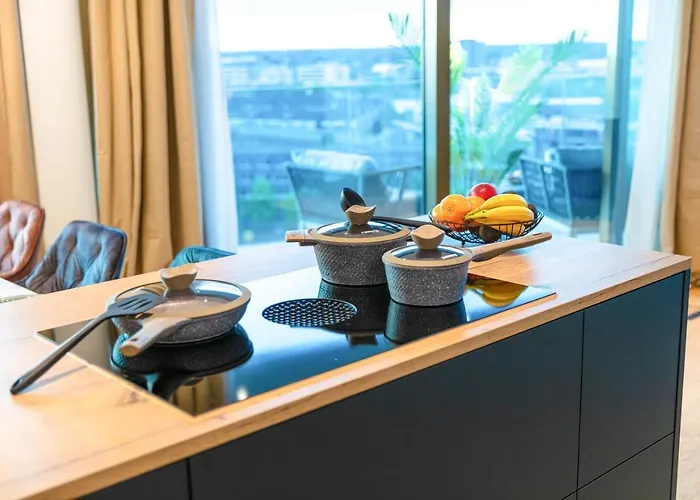Lejlighed - Theview - Terrasse - Waterfront - Kostenloser Parkplatz - Wifi *