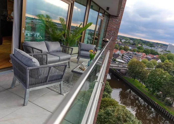 - Theview - Terrasse - Waterfront - Kostenloser Parkplatz - Wifi Lejlighed