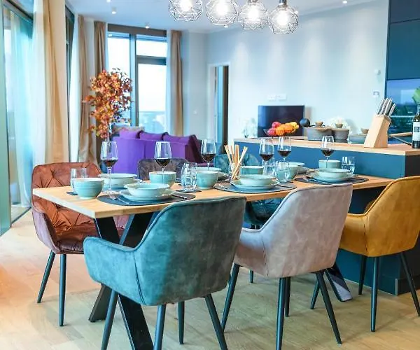 Lejlighed - Theview - Terrasse - Waterfront - Kostenloser Parkplatz - Wifi *
