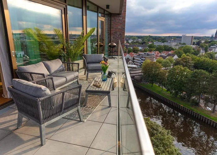 - Theview - Terrasse - Waterfront - Kostenloser Parkplatz - Wifi